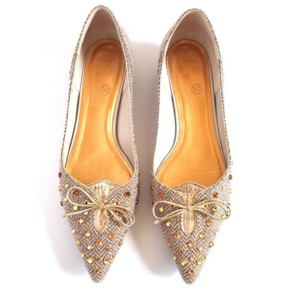 Cole Haan pointed flats shoes